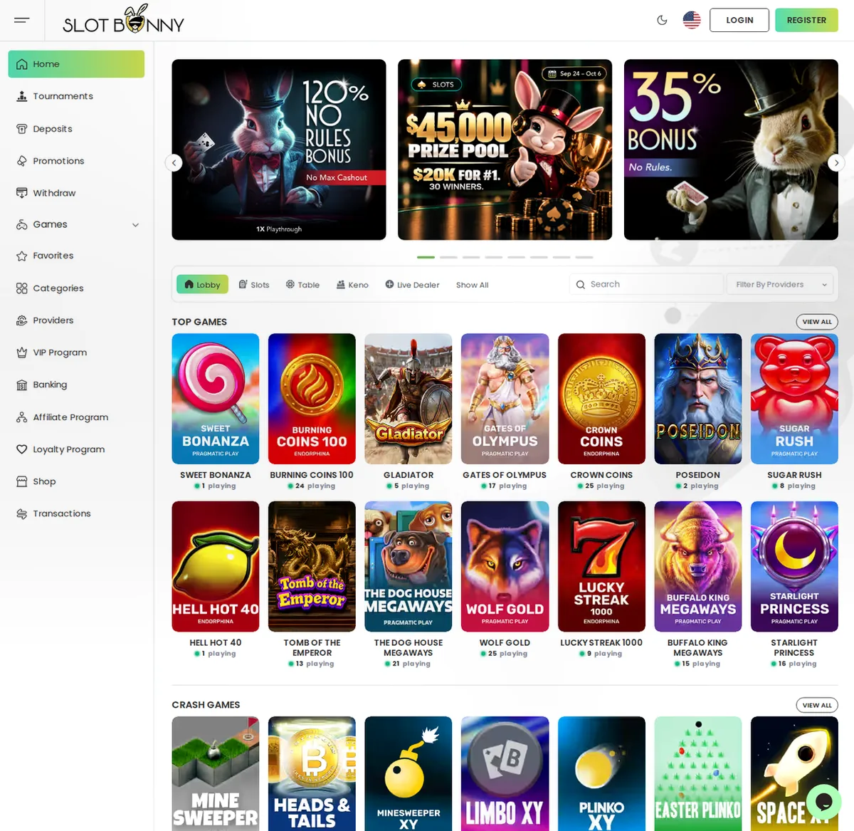 Slotbunny Casino